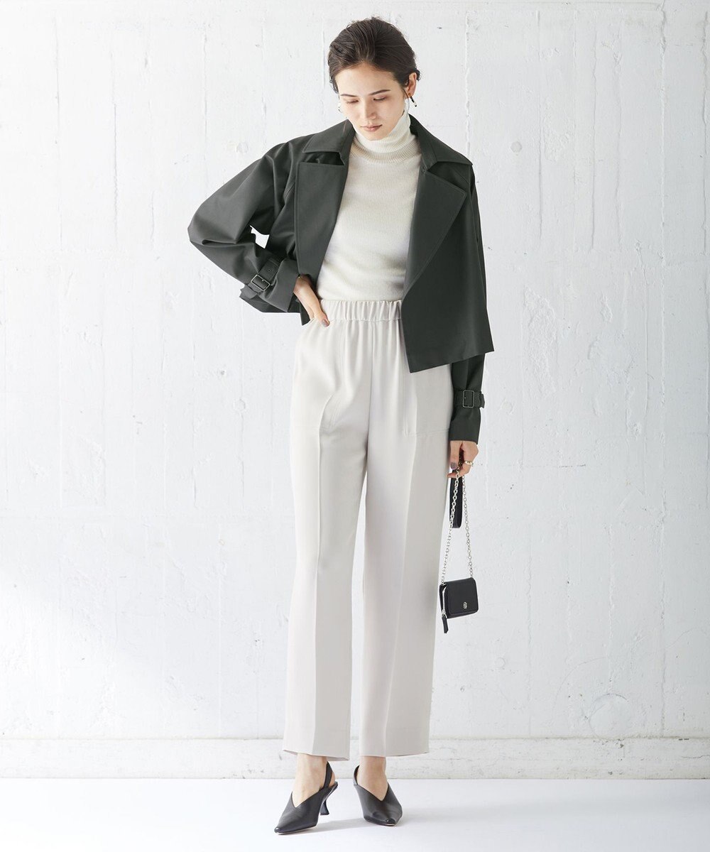 ICB L T/Cシャンブレーツイル 3WAYコート 