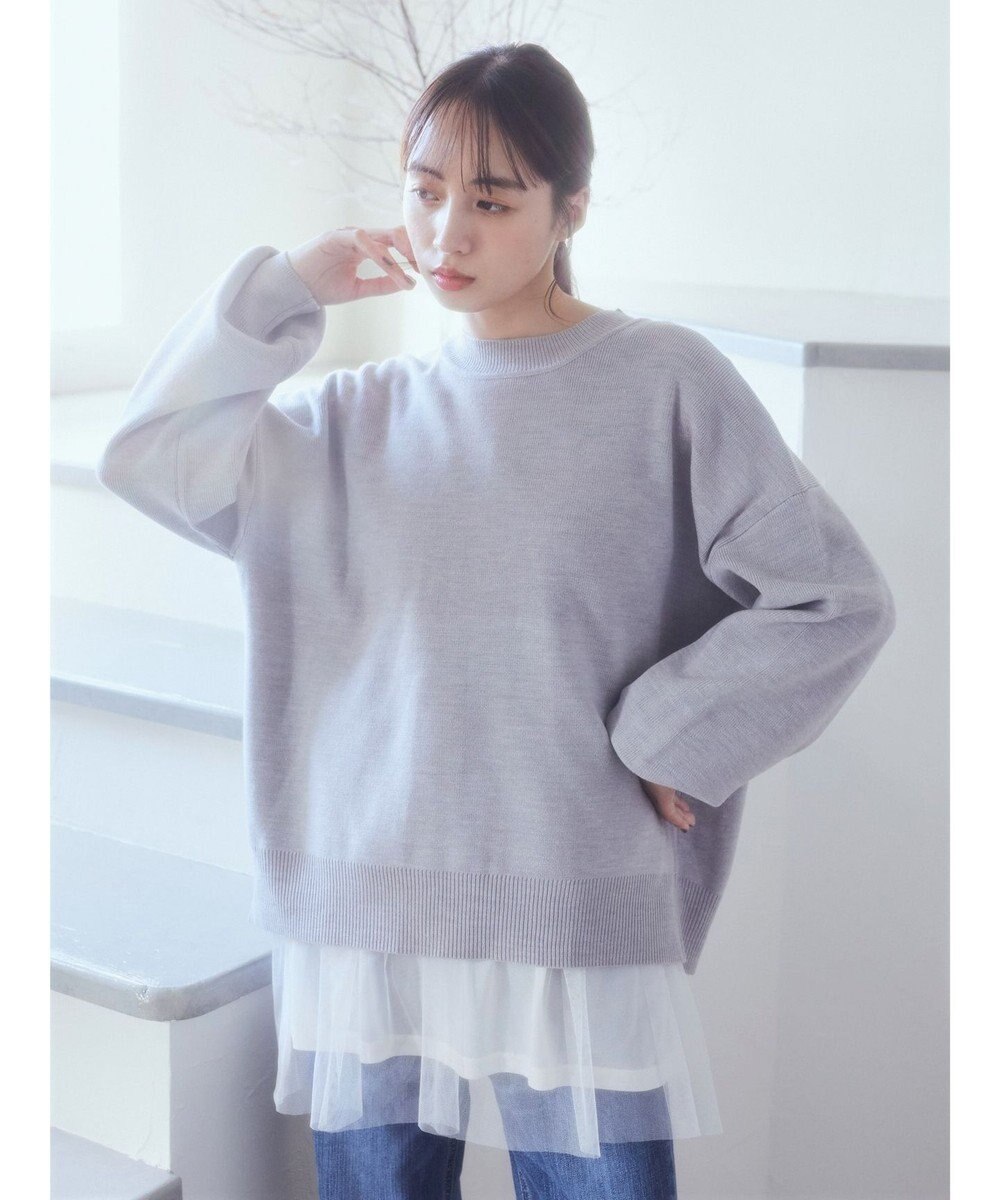 earth music&ecology あったかフェミニンインナー（チュール） 