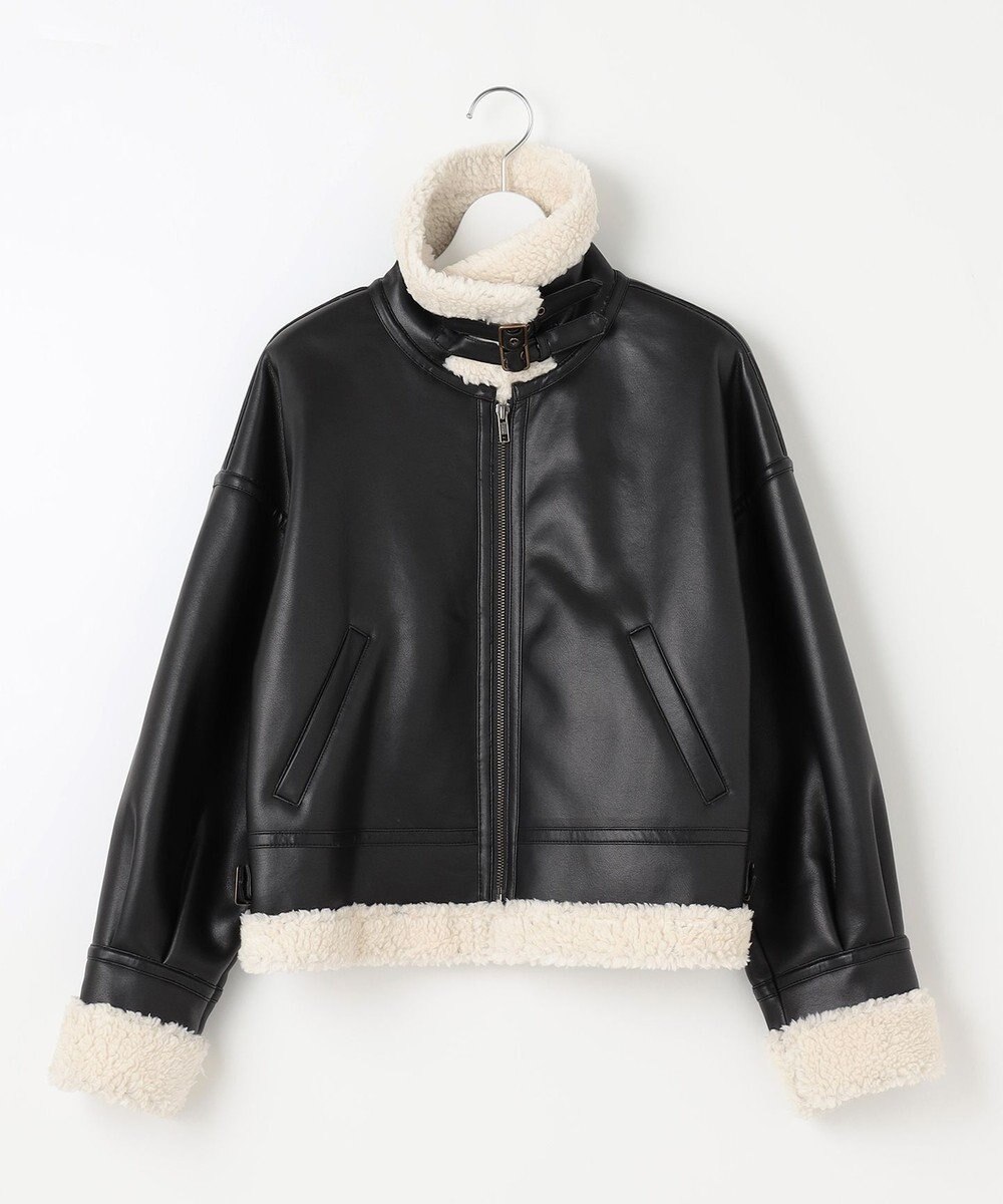 Feroux 【古畑星夏さん着用】ボアフライト ジャケット 