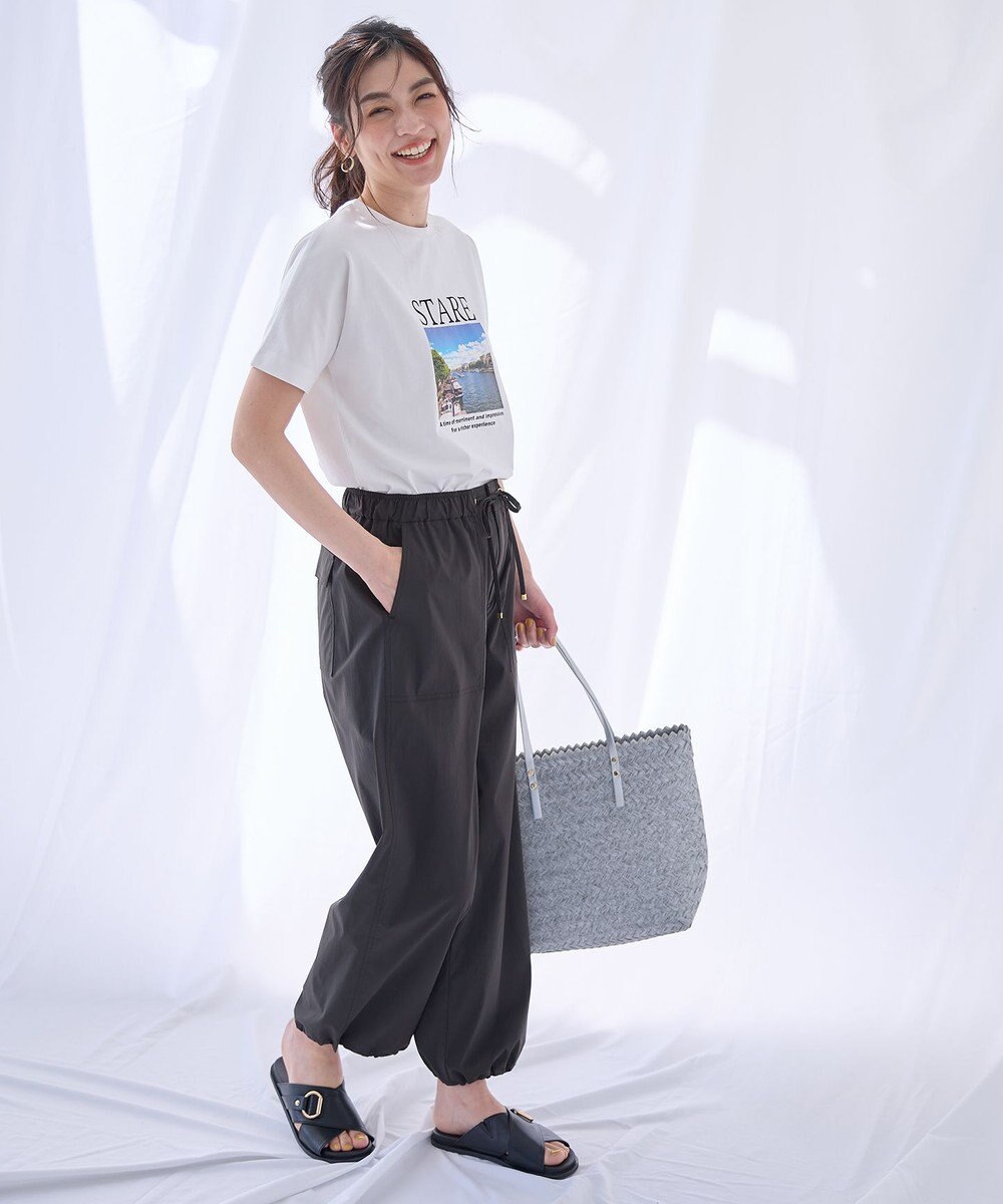 ANY L オーガビッツロゴ・フォトTシャツ 