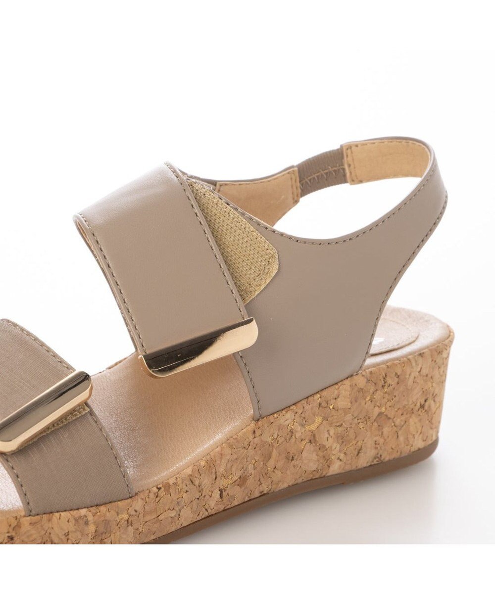 ing <ing>ダブルベルトウエッジサンダル 