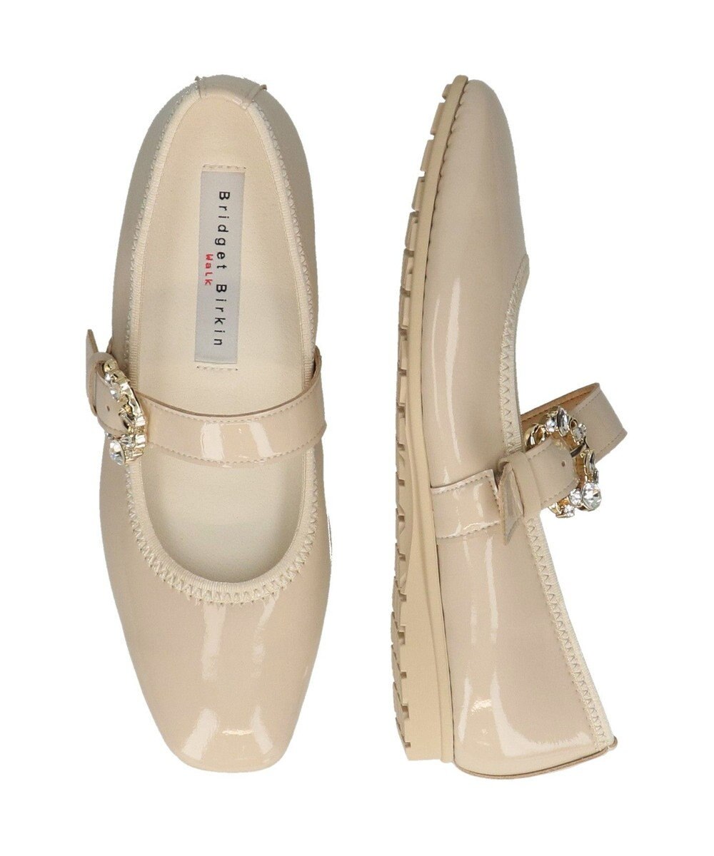 Bridget Birkin ＜3E＞【Bridget Birkin Walk】ビジューメリージェーンパンプス 