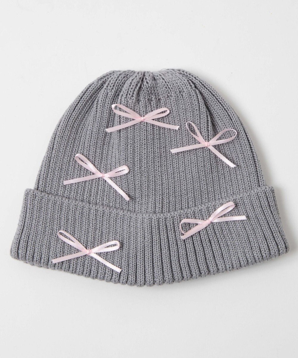 WEGO ribbon　knit　cap 