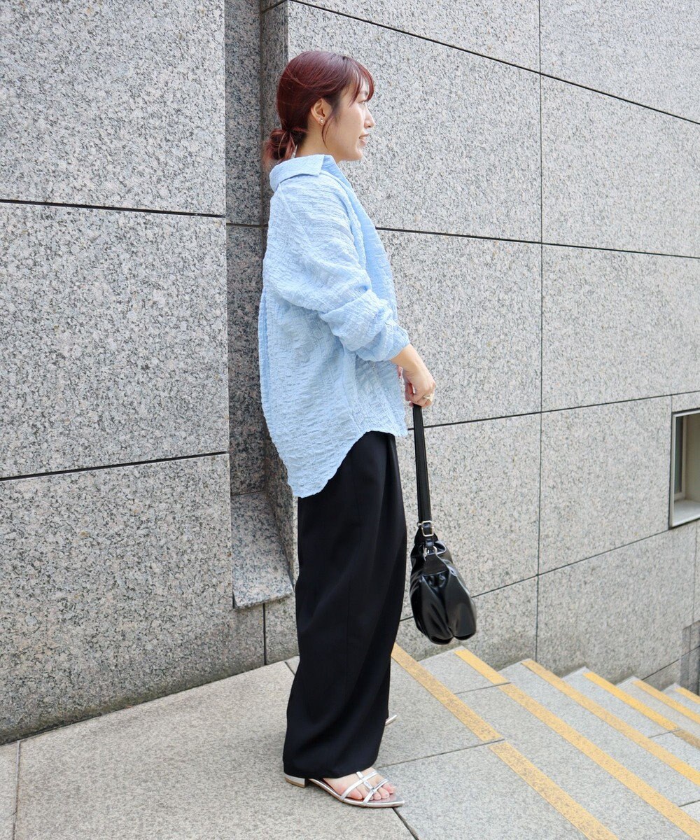 CRAFT STANDARD BOUTIQUE ポコポコワッシャーシャツ 