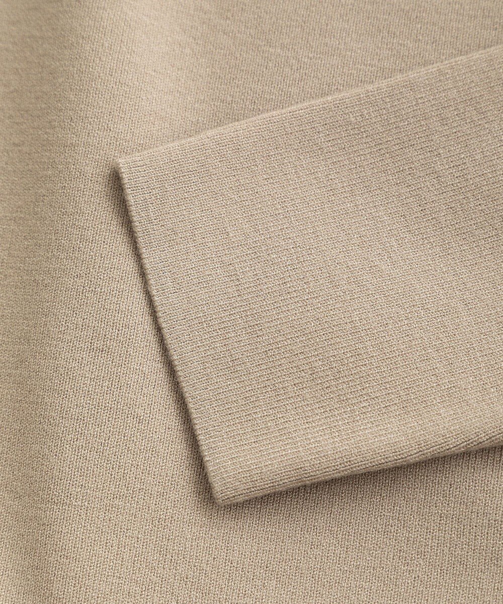 YECCA VECCA ファーMIXオフショルニット 