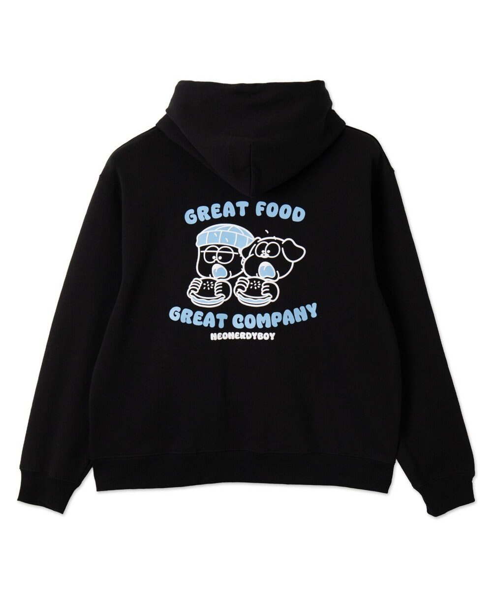 WEGO リラックスフィットTHEBOYグラフィックパーカー 