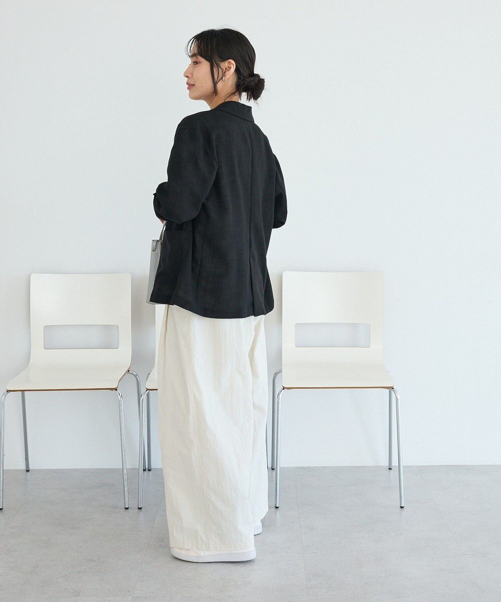 CRAFT STANDARD BOUTIQUE リネンライクオーバーサイズジャケット 