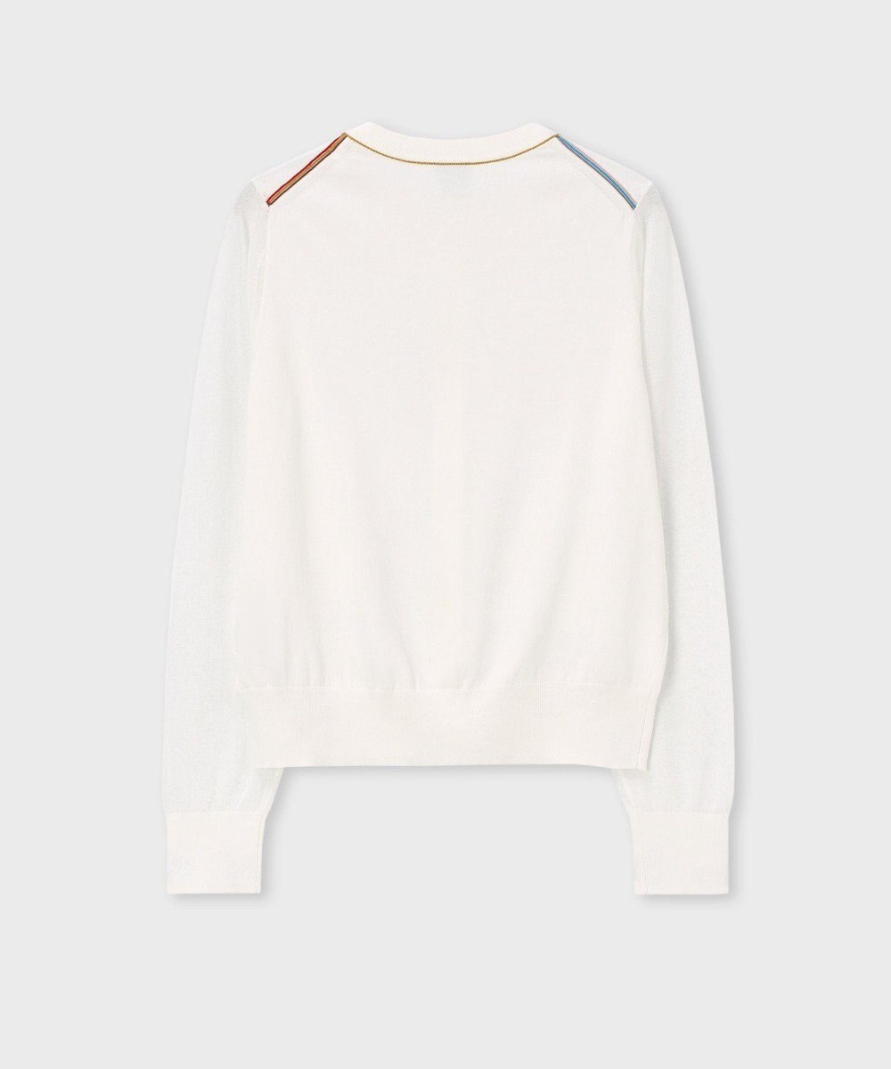 Paul Smith 【洗える】シアー コンビネーション カーディガン 