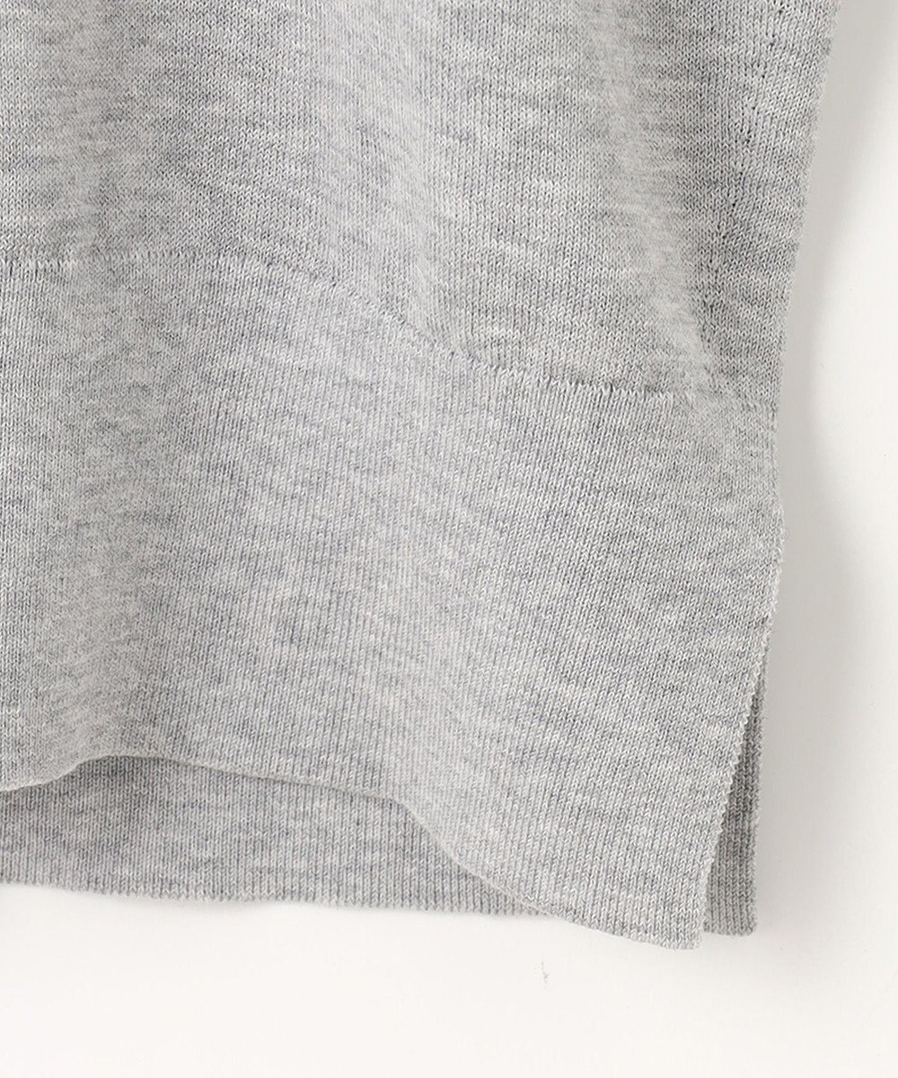 23区 L 【洗える】スビンハイツイストコットン カーディガン 