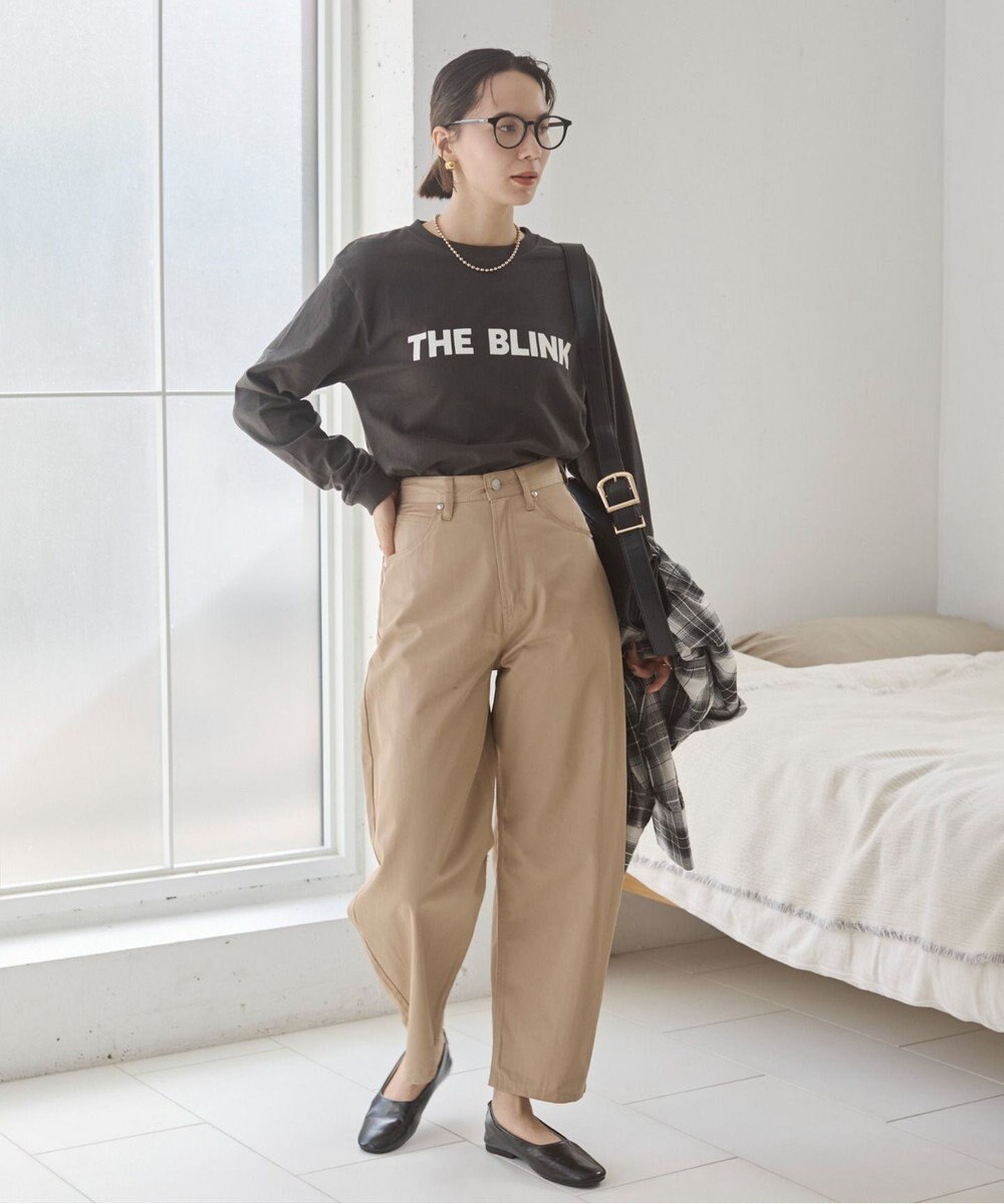 WEGO 【ANGIE VINTAGE/SMLサイズ展開】カーブチノパンツ 