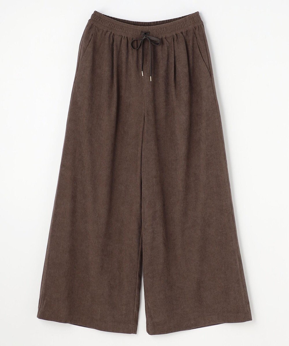 ANY コーデュロイタックバギーパンツ 