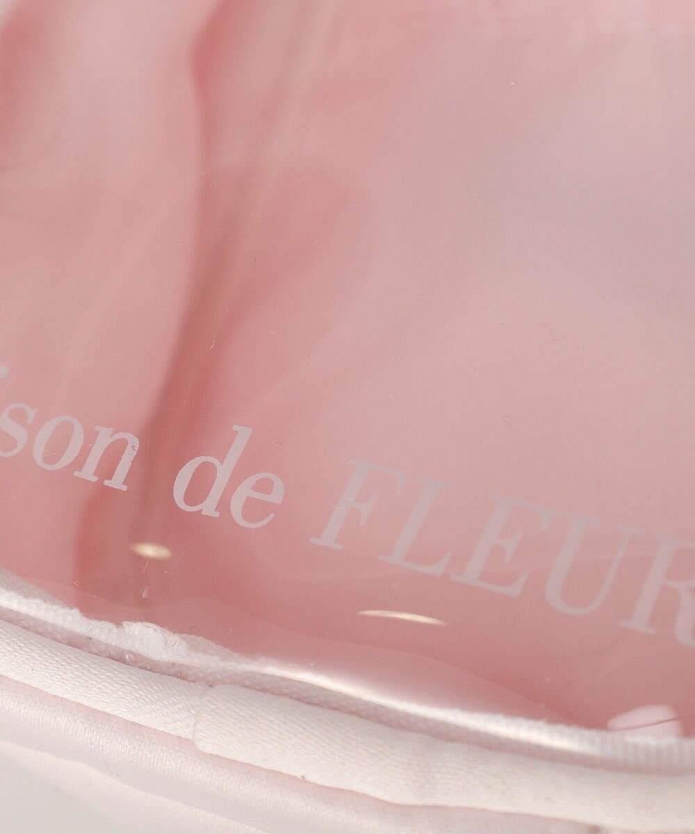 Maison de FLEUR ビジューリボンクリアポーチS 