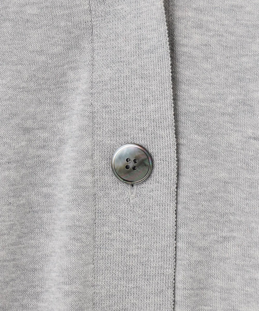 23区 【洗える】スビンハイツイストコットン カーディガン 