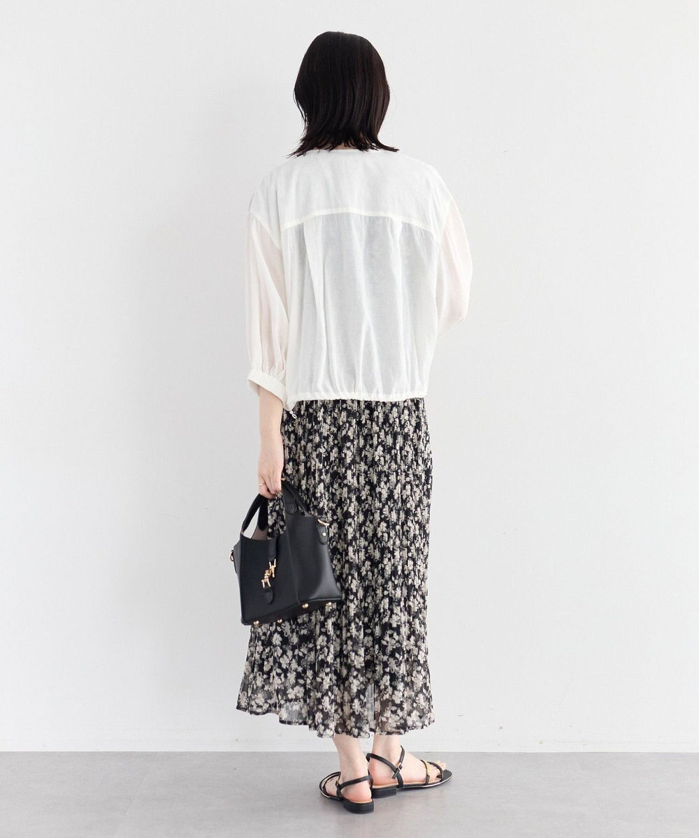 YECCA VECCA ドライタッチシアーブルゾン 