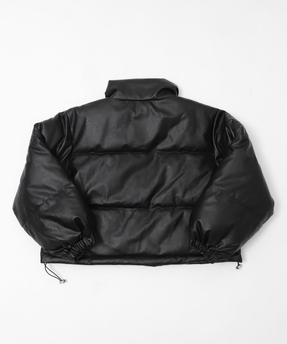 WEGO 【25秋冬新作】PUスタンドパファーブルゾン 