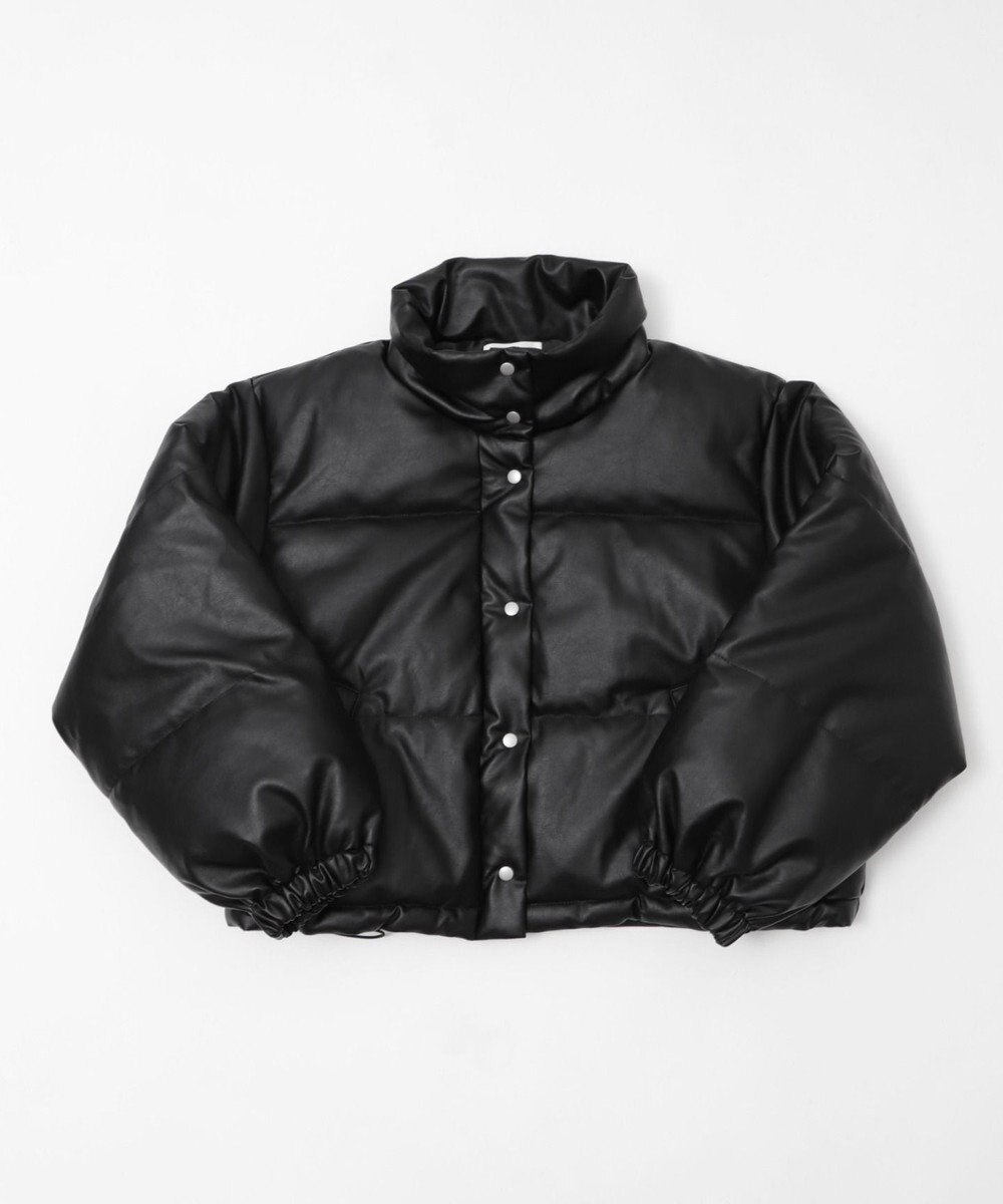 WEGO 【25秋冬新作】PUスタンドパファーブルゾン 