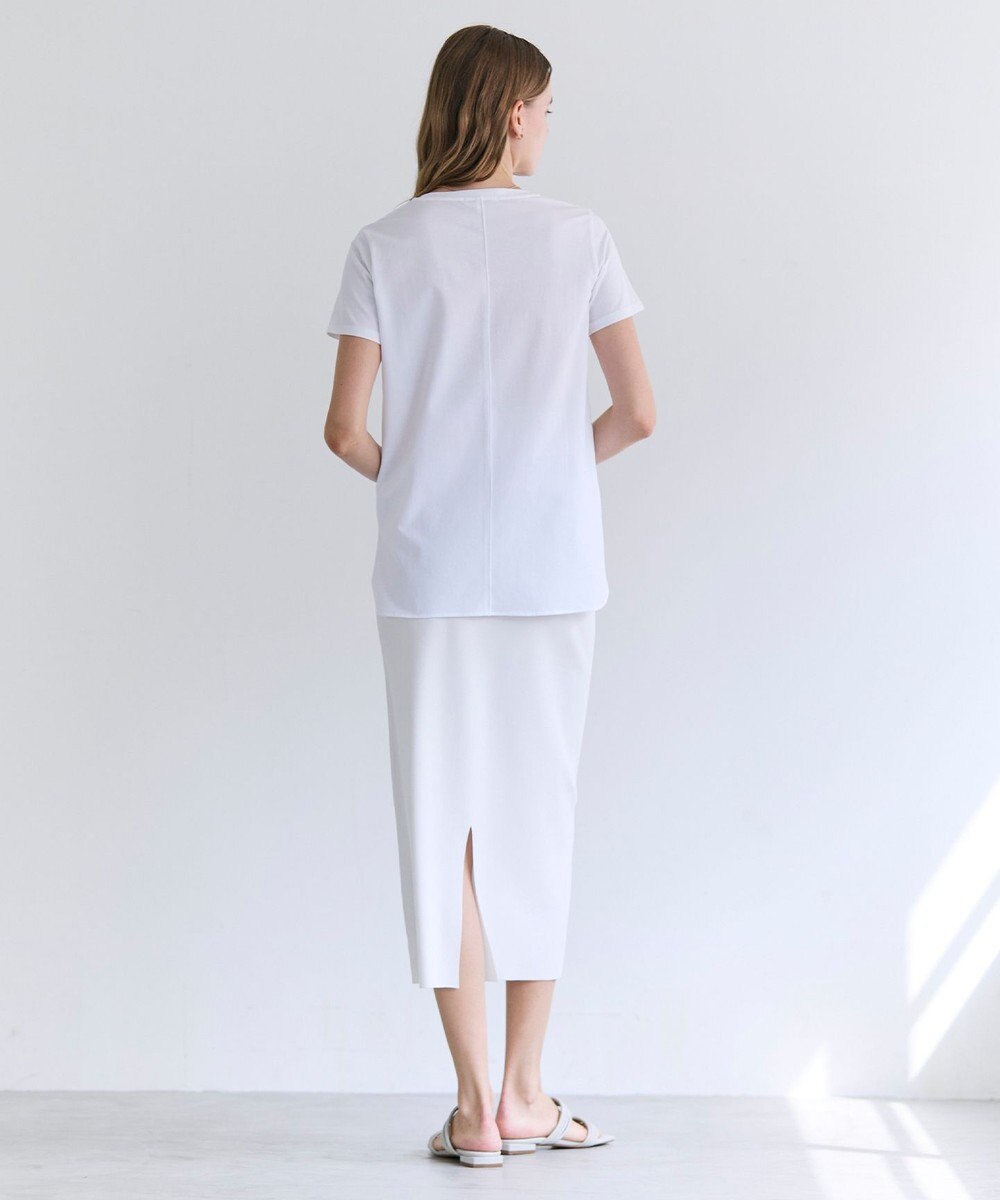 BEIGE， LAURA / ドライタッチ ストレッチニットスカート 