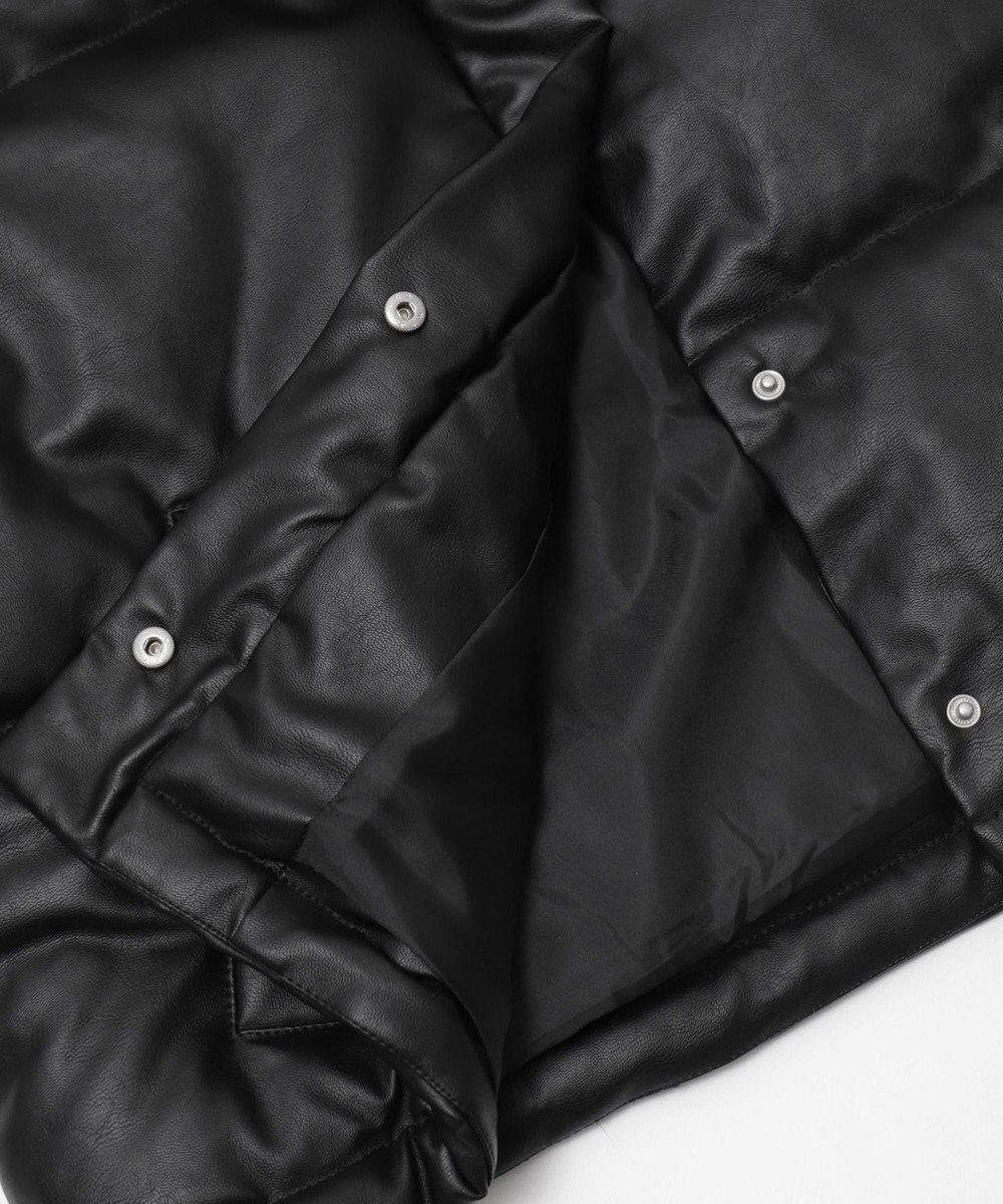 WEGO 【25秋冬新作】PUスタンドパファーブルゾン 