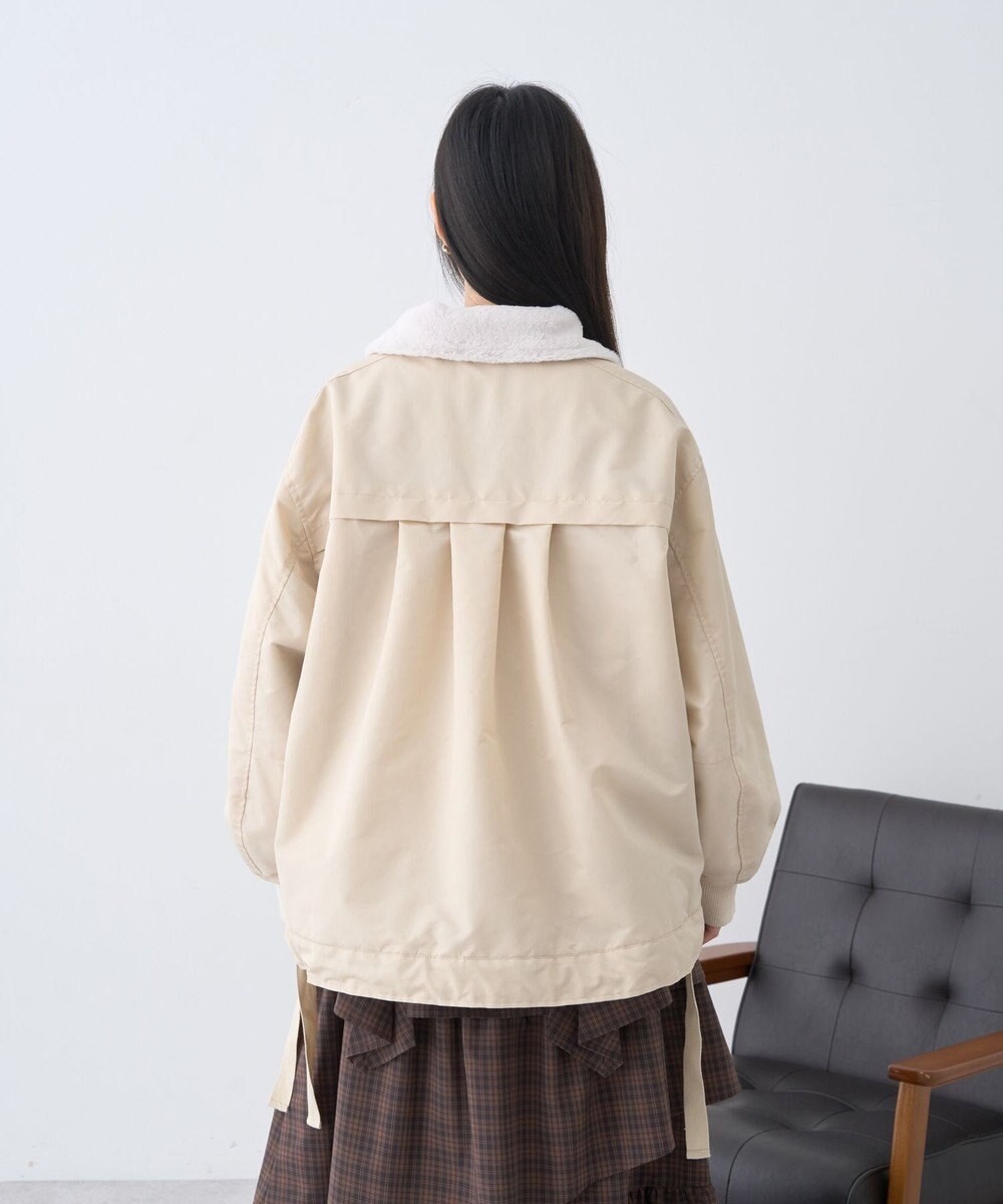 earth music&ecology リバーシブルMA-1 