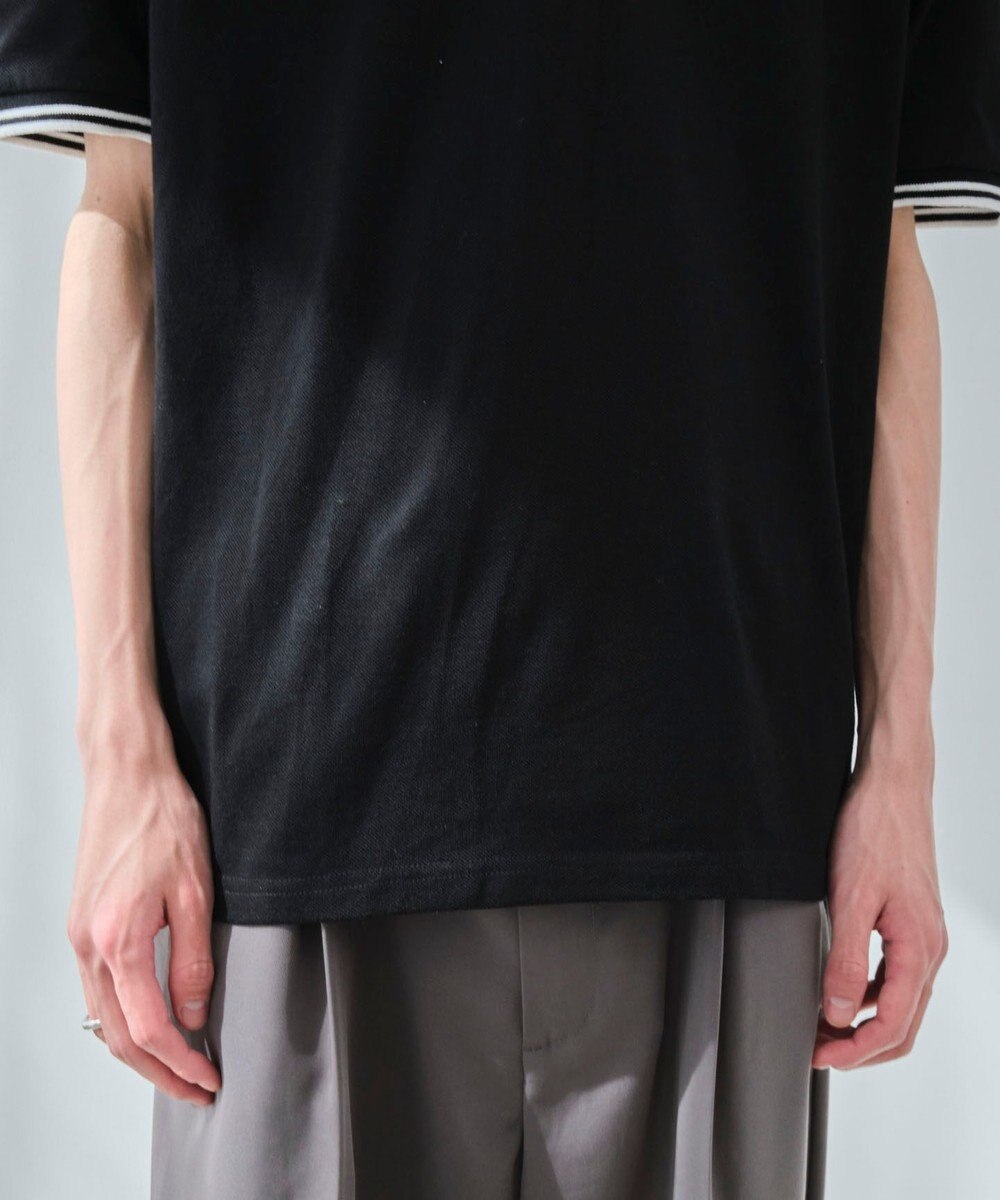 WEGO 【ユニセックス着用ITEM/SMLサイズ展開】別注USPOLOラインポロシャツ 