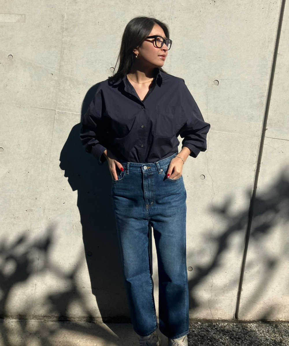 woadblue 【先行販売】SALUU サルー ストレートアンクル デニムパンツ 