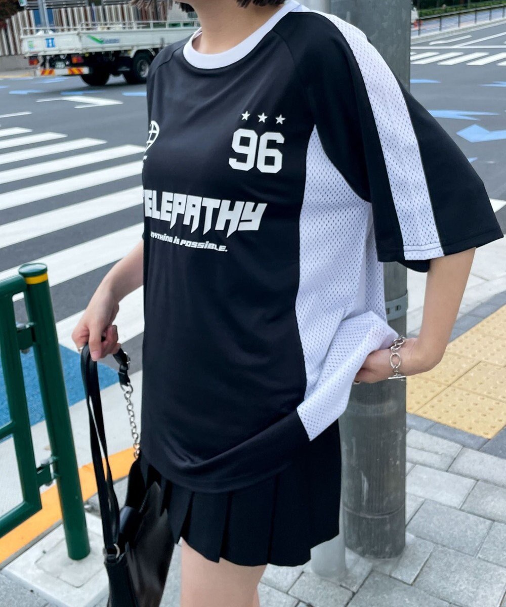 WEGO サッカーメッシュ切り替えビッグT 