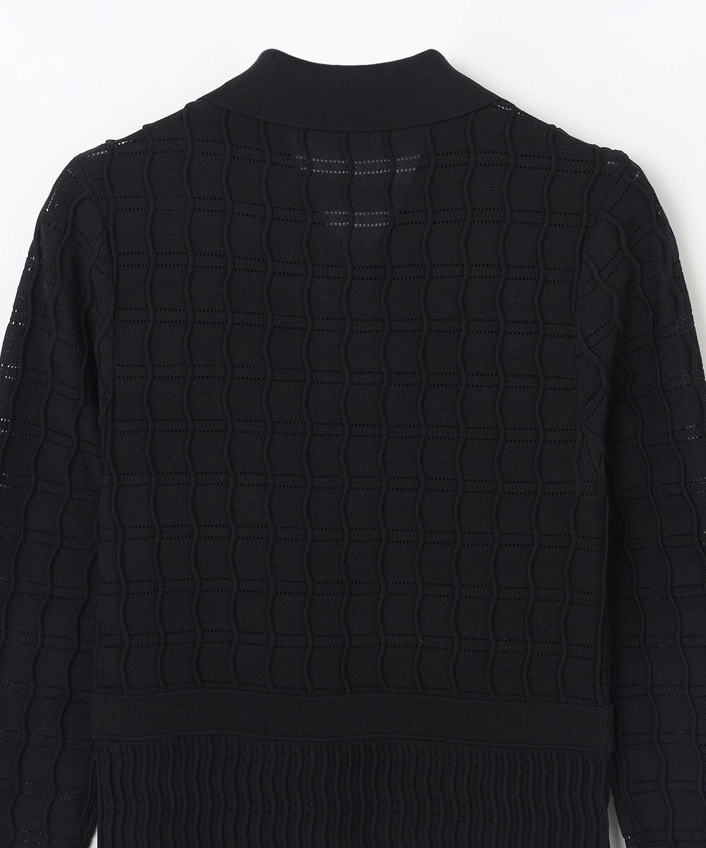 GRACE CONTINENTAL ウェーブニットワンピース 