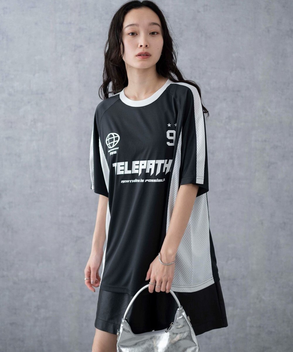 WEGO サッカーメッシュ切り替えビッグT 