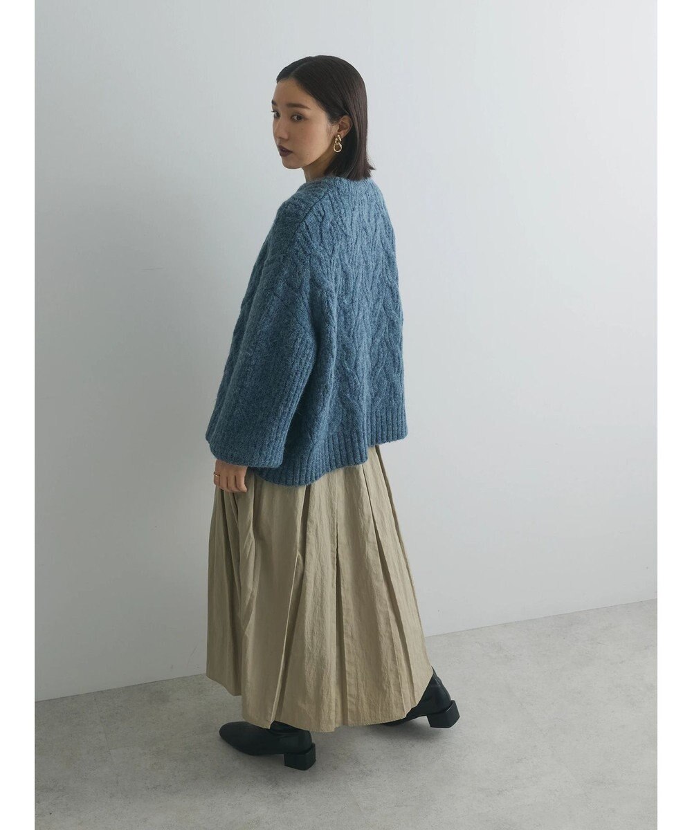 Green Parks armonia. ケーブルニットプルオーバー 