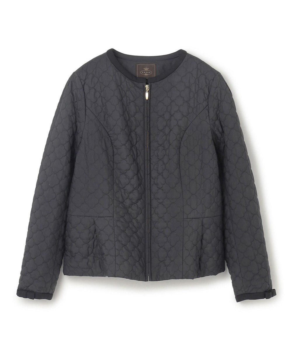 TOCCA 【消臭・洗える】CLOVER CARPET キルト中綿ショートコート 