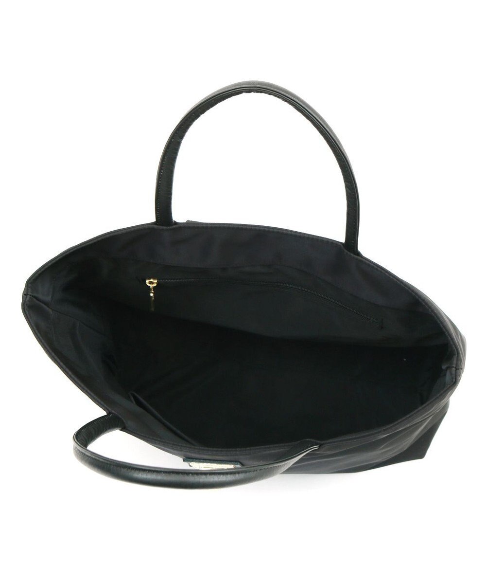 UNBILLION 『VERY』バイヤー大和美帆さんコラボ　ペルケ perche / 牛革フラップナイロントートバッグ 