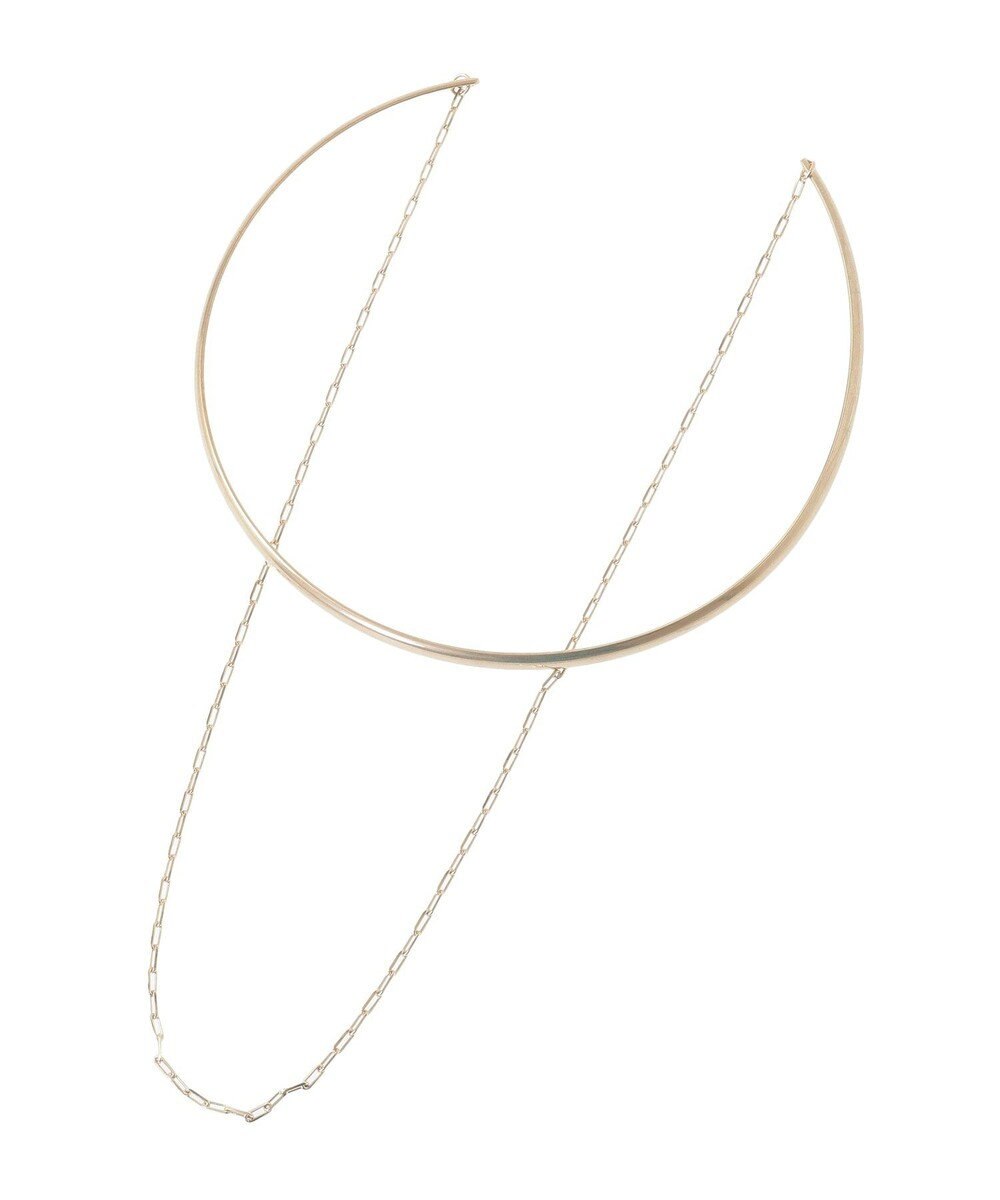 YECCA VECCA 2連メタルチョーカー 