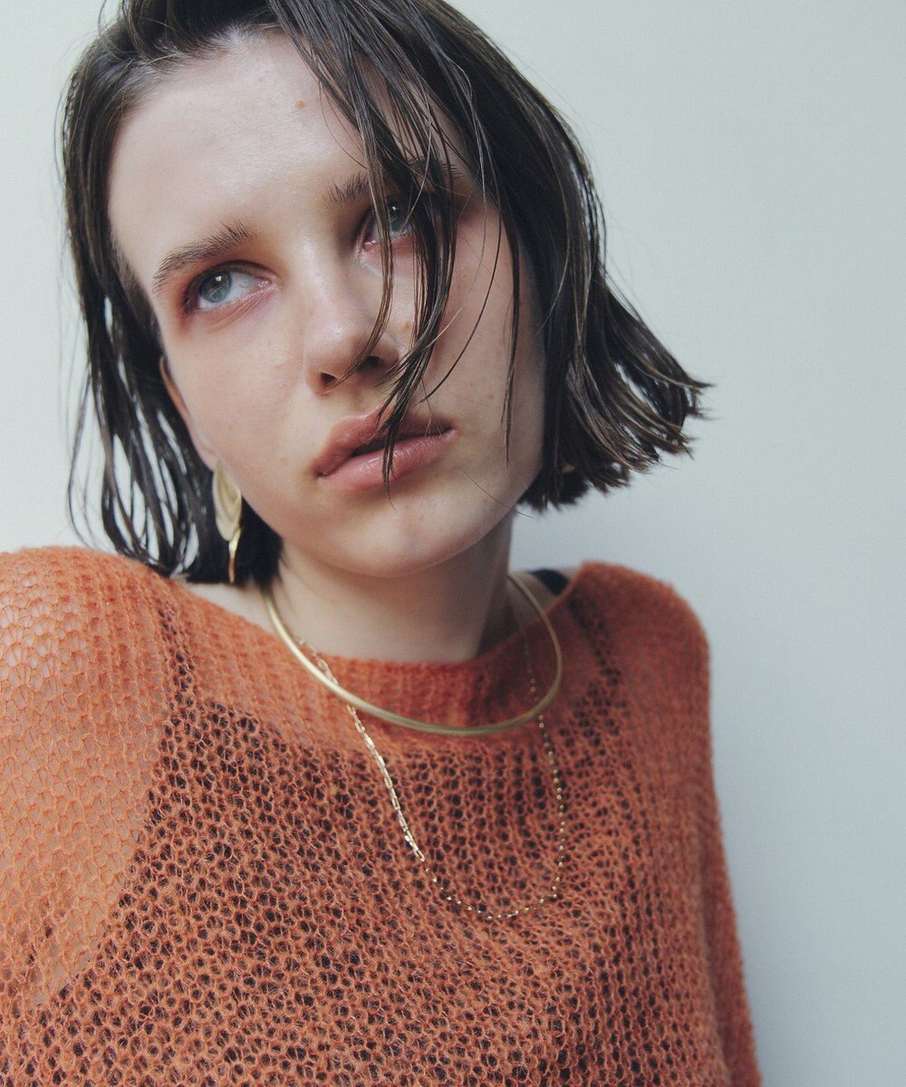 YECCA VECCA 2連メタルチョーカー 