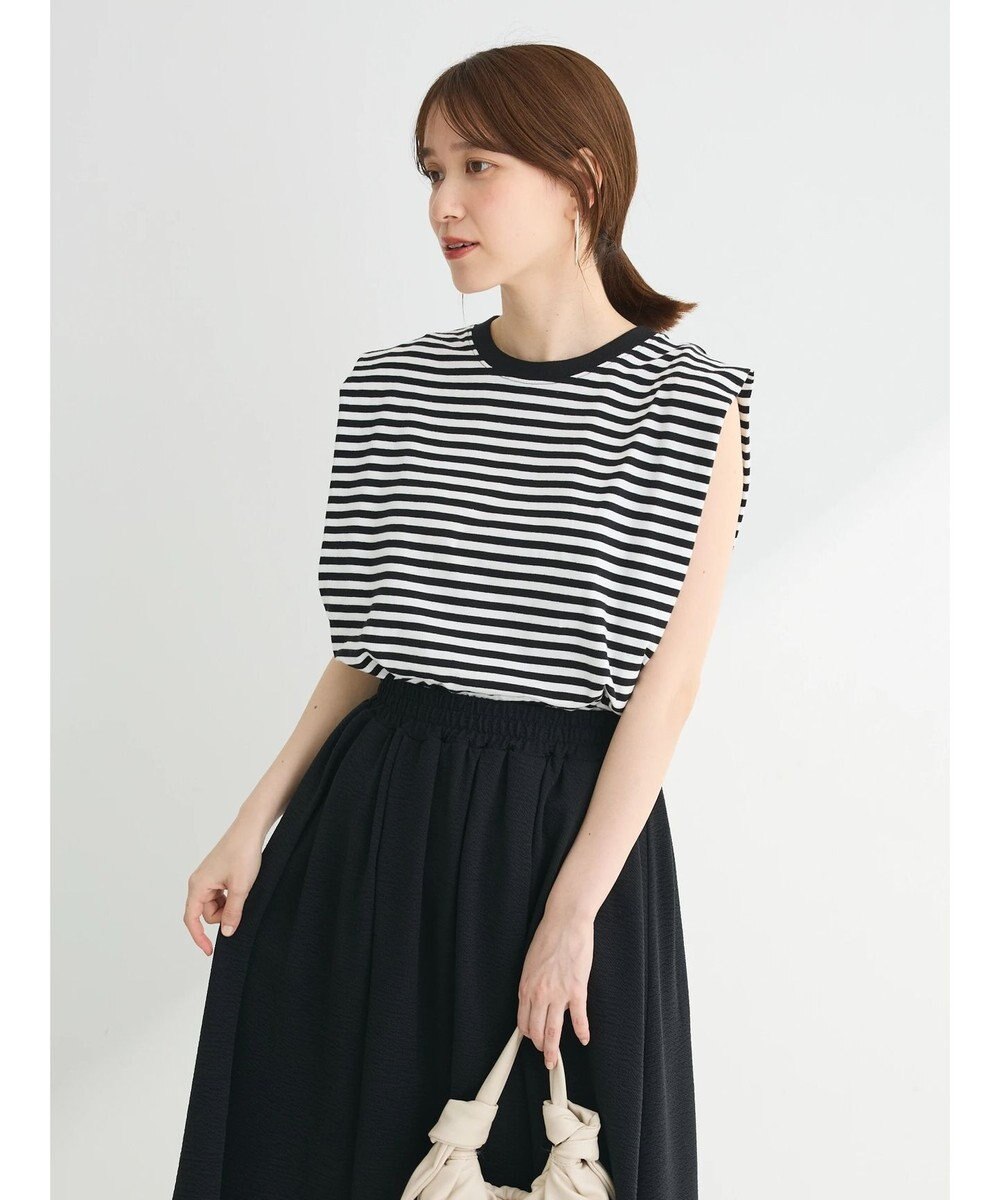 Green Parks ・ＳＵＧＡＲＳＰＯＯＮ【ＣＯＯＬ】タックノースリーブＴＥＥ 