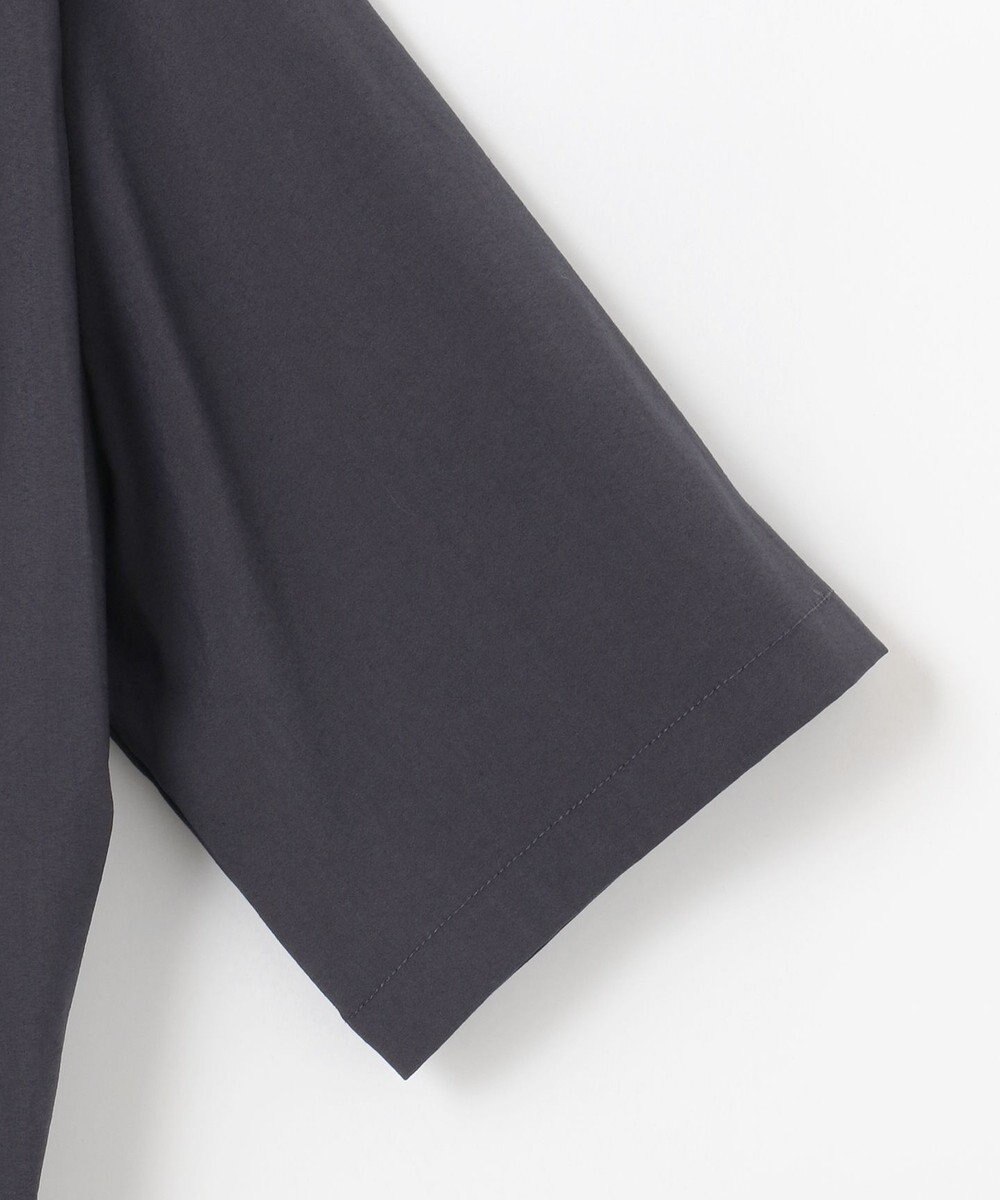 ANY L 【洗濯機可/接触冷感/UVケア】清涼リラックス半袖ジャケット 