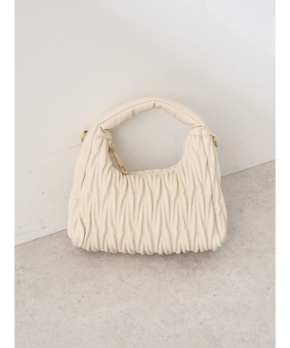 earth music&ecology ウエーブキルトショルダーバッグ 