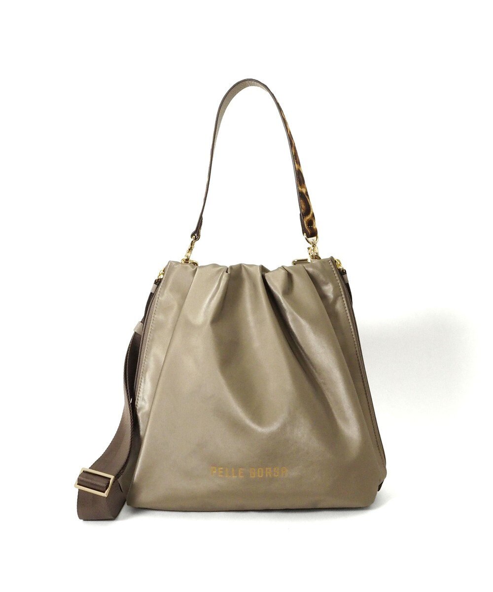 PELLE BORSA ミドルサイズショルダー W Face 4658 チアーズ 