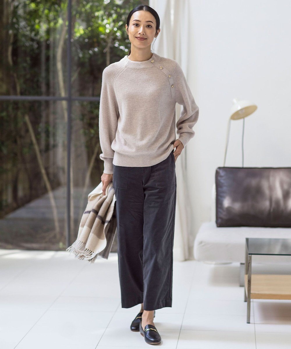 J.PRESS LADIES カシミヤチェック マフラー 