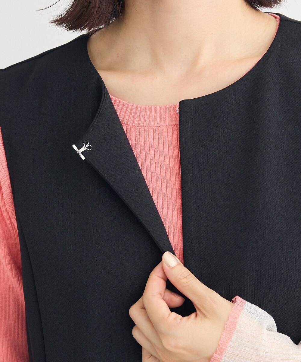 Green Parks きれいシルエットジレ 