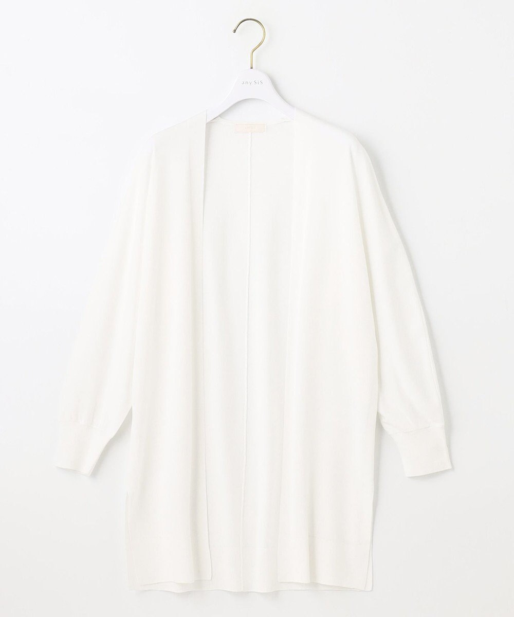 ANY SIS S 【洗える】ドルマンスリーブロング カーディガン 
