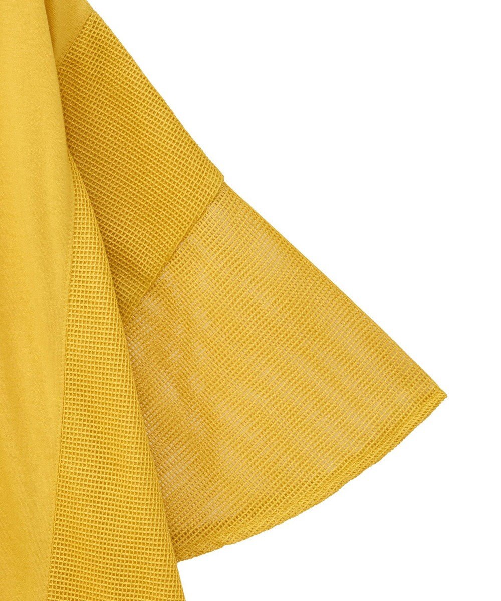 Green Parks 袖メッシュドッキングロゴプルオーバー 