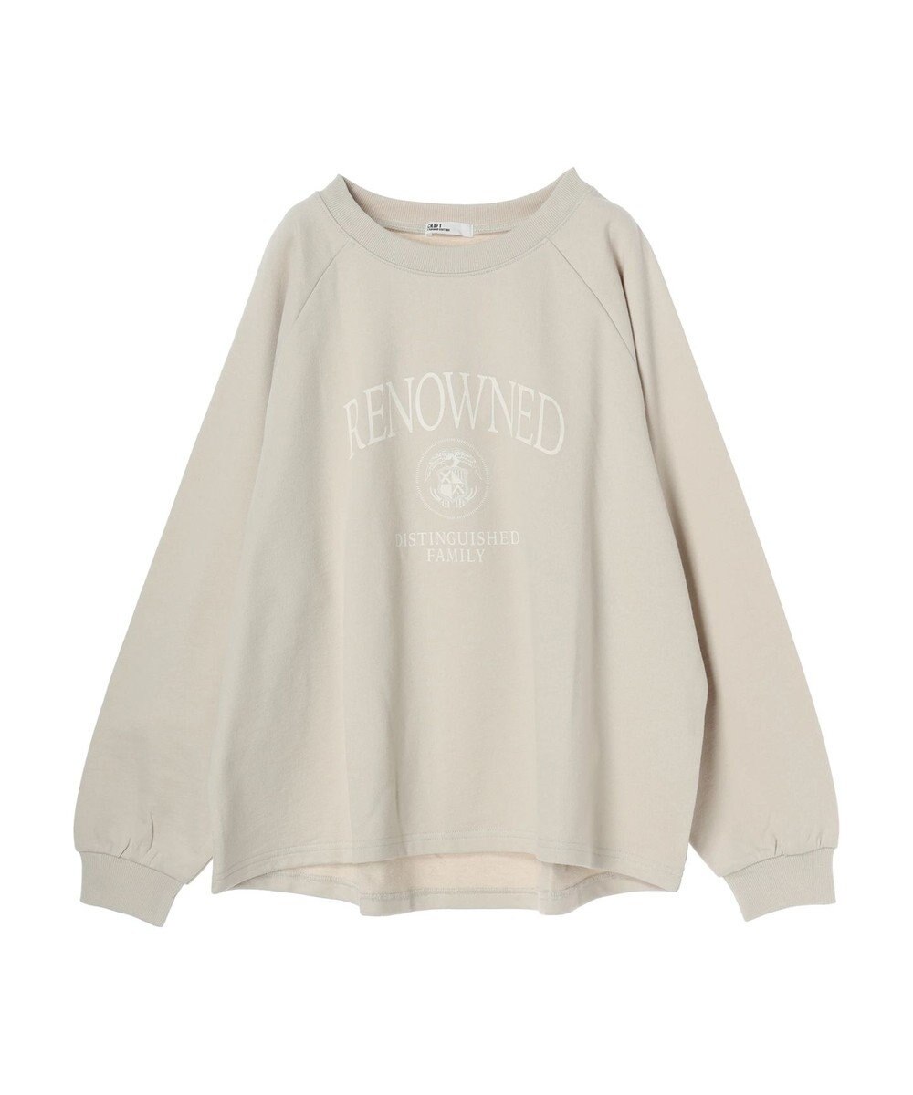 CRAFT STANDARD BOUTIQUE ミニ裏毛ロゴロンTee 