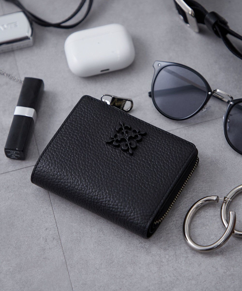 russet ＜お財布人気NO.1＞モノグラムプレートハーフウォレット(SO-376) 