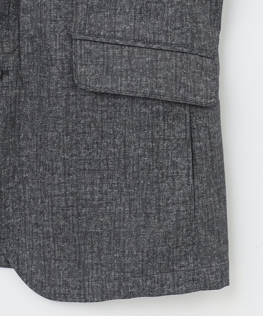 JOSEPH ABBOUD 【キングサイズ・軽量・撥水加工】メランジストレッチジャケットブルゾン 