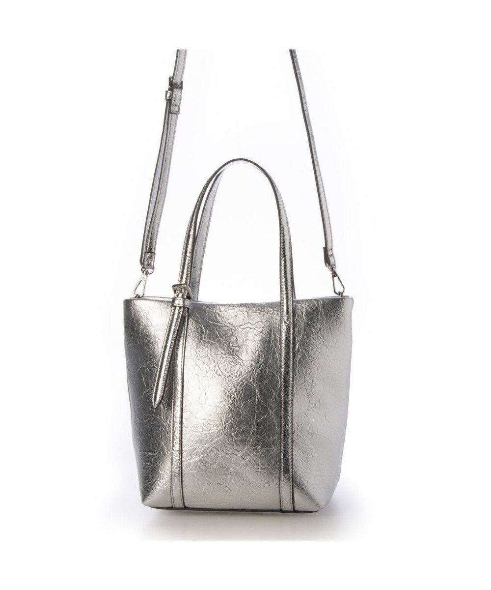 UNBILLION カシュカシュ cachecache / クラッシュメタリック2wayミニトート 