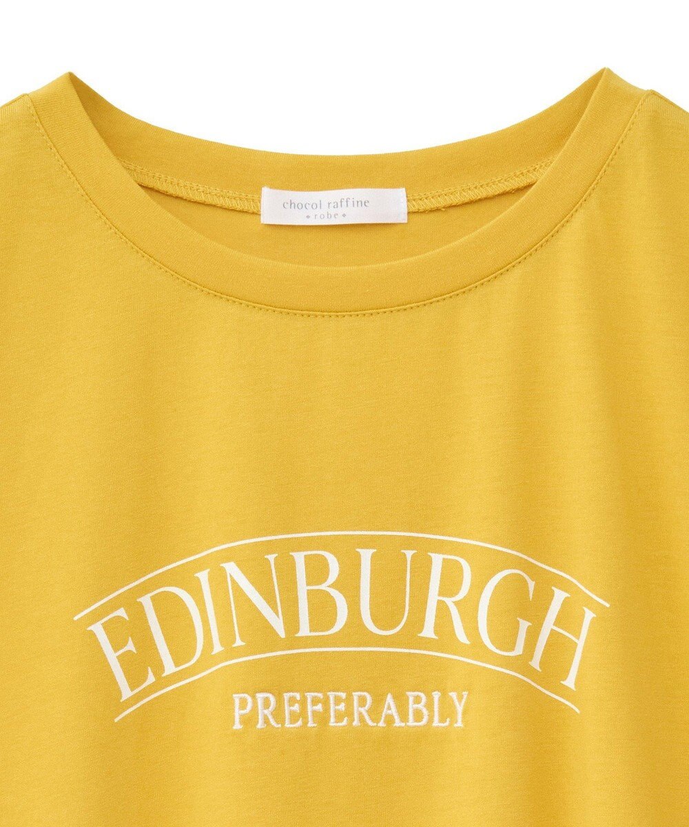 Green Parks 袖メッシュドッキングロゴプルオーバー 