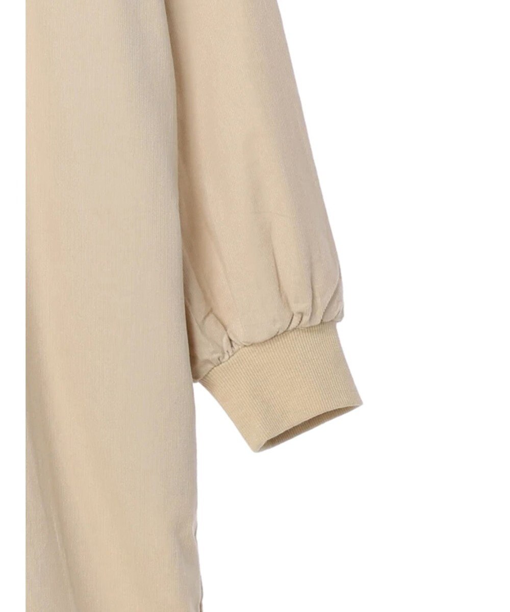 CRAFT STANDARD BOUTIQUE コーデュロイリブ付きワンピース 