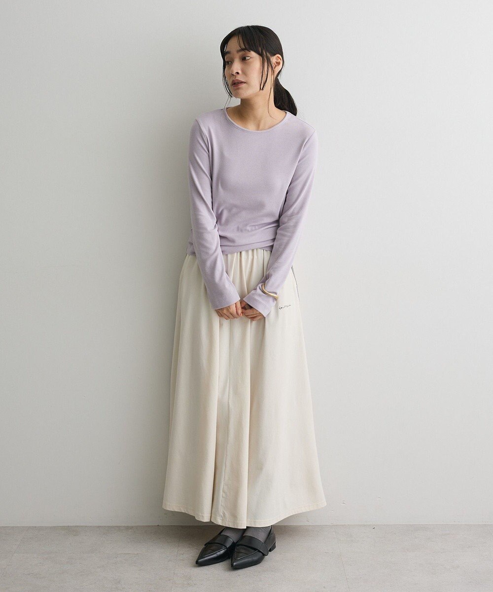 CRAFT STANDARD BOUTIQUE クルーネックバックメローカットソー 