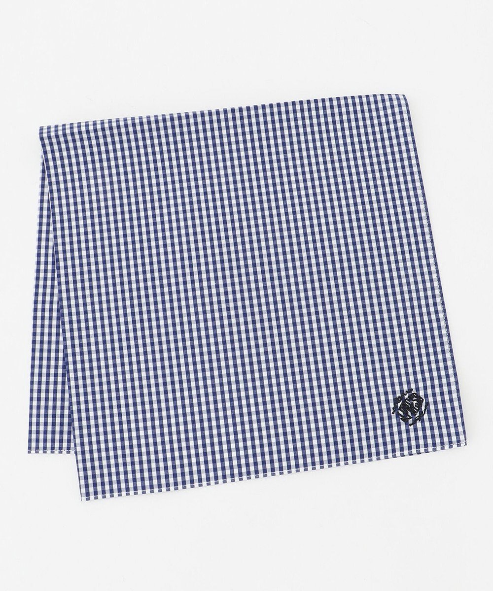 J.PRESS MEN オーバル刺繍ハンカチ/カジュアル 