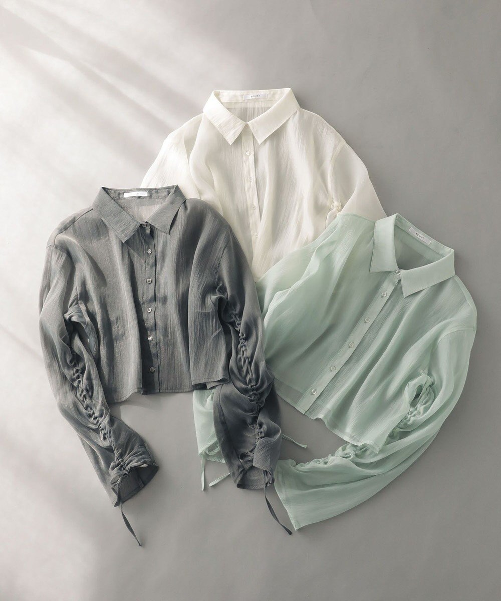 Green Parks ＥＧＯＩＳＴドロストシアーシャツ 